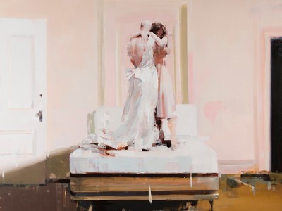 Hotel, 2008, by Alex Kanevsky (Collection of John and Judy Cacciola)